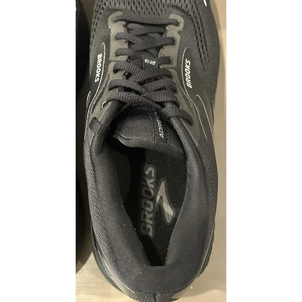 Brooks Adrenaline GTS 23 Mens Size 13 Black Running Support DNA Loft Sneakers